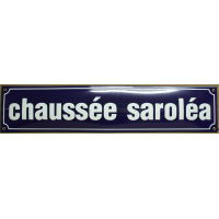 Straatnaambord groot